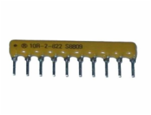 820 Ohm 10 Pin 5 Resistor Thick Film Sip Network 2%